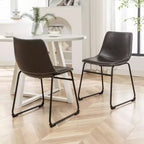 Tavolo da Pranzo Rotondo con 4 Eleganti Sedie, Set da 5 Pezzi