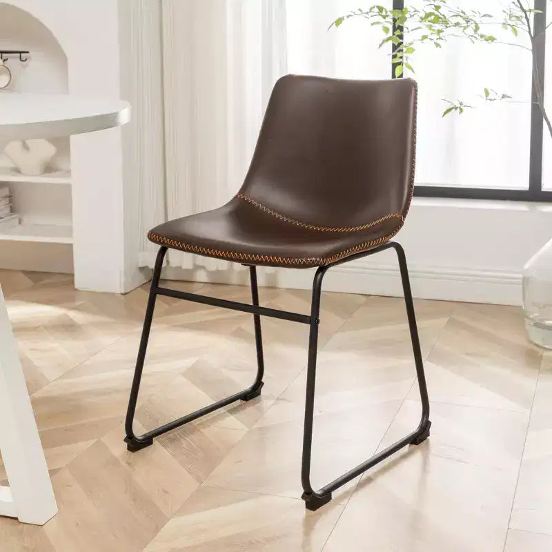 Tavolo da Pranzo Rotondo con 4 Eleganti Sedie, Set da 5 Pezzi