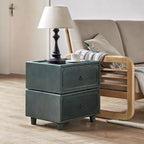 Comodino a 2 cassetti dal design modulare