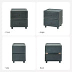 Comodino a 2 cassetti dal design modulare