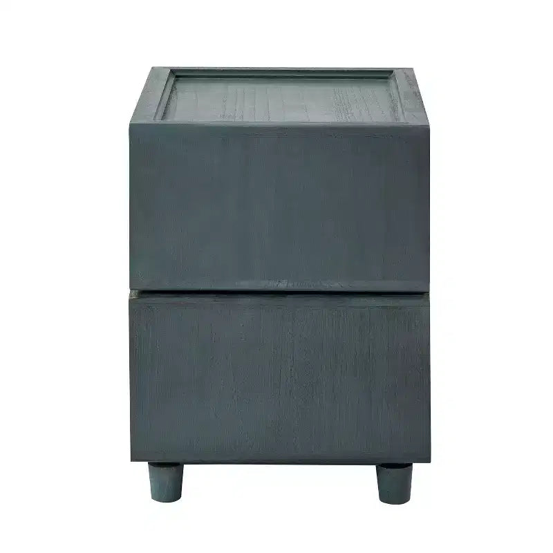 Comodino a 2 cassetti dal design modulare