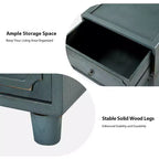 Comodino a 2 cassetti dal design modulare