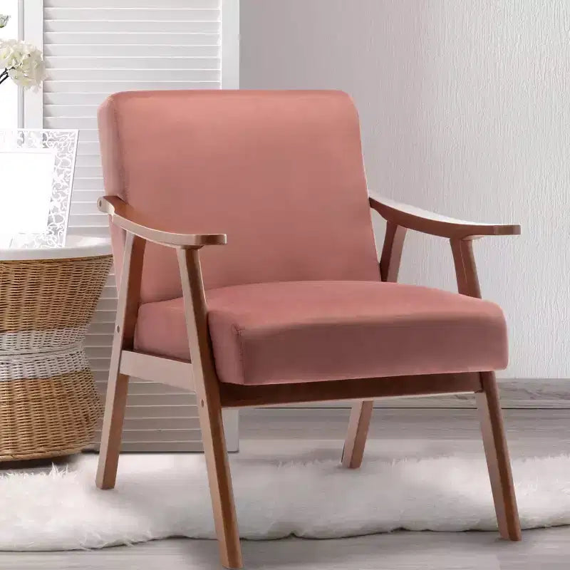 Divanetto moderno da 65" con cuscini dello schienale rimovibili e 2 cuscini a rullo, divano con gambe in legno massiccio