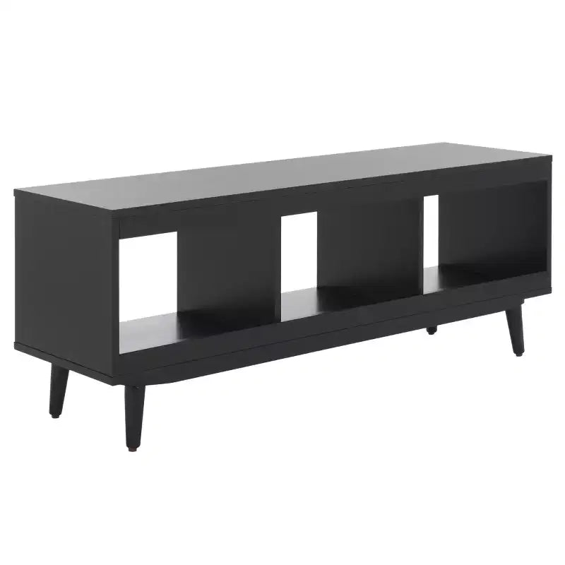 Porta TV/media con ripiani a giorno