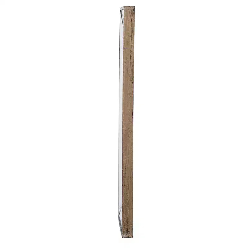 Specchio da parete rettangolare tradizionale o vassoio decorativo 16,5 x 24 pollici