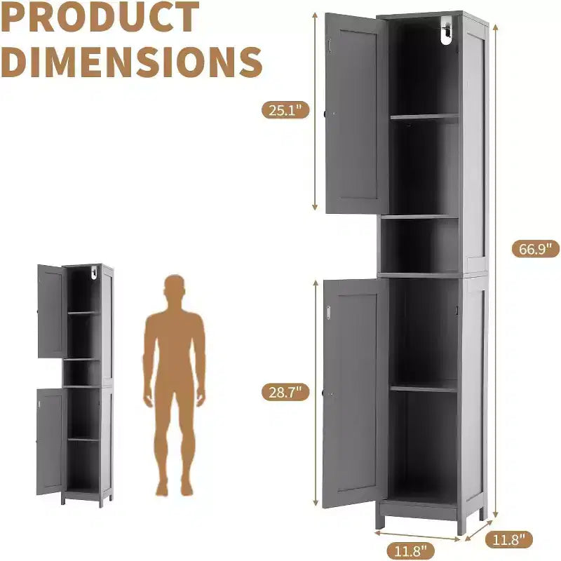Mobile bagno moderno ed elegante, resistente salvaspazio con vani completi per un'organizzazione funzionale del bagno