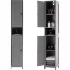 Mobile bagno moderno ed elegante, resistente salvaspazio con vani completi per un'organizzazione funzionale del bagno