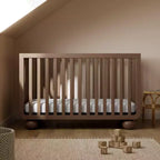 Culla convertibile 5-in-1 con sponda di sicurezza per letto da bambino in omaggio