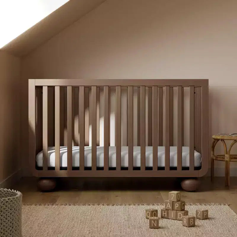 Culla convertibile 5-in-1 con sponda di sicurezza per letto da bambino in omaggio