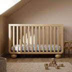 Culla convertibile 5-in-1 con sponda di sicurezza per letto da bambino in omaggio