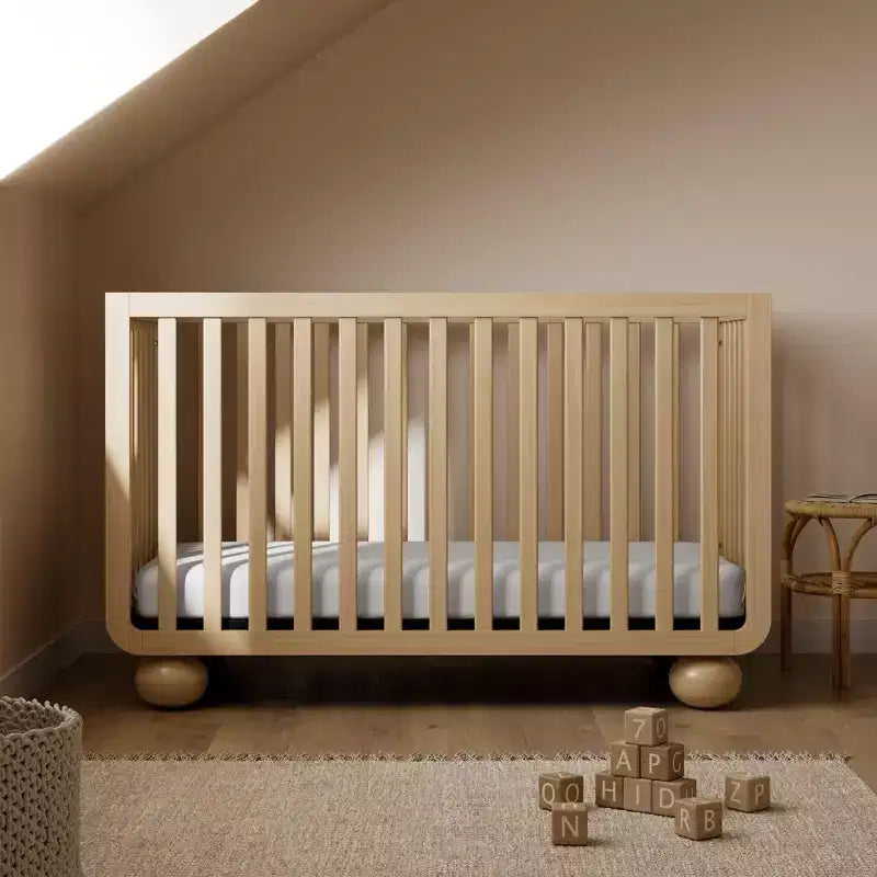 Culla convertibile 5-in-1 con sponda di sicurezza per letto da bambino in omaggio