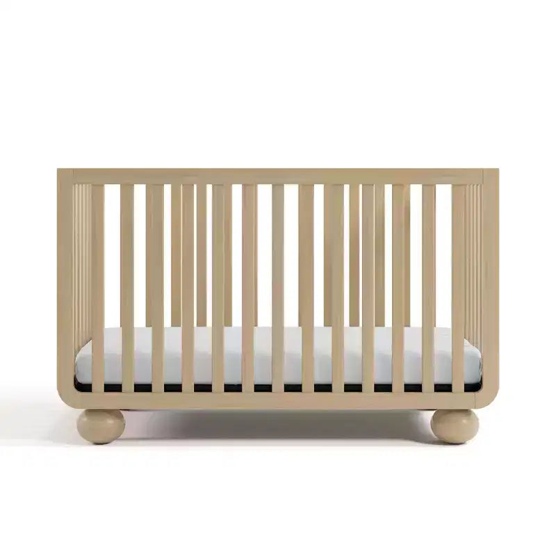 Culla convertibile 5-in-1 con sponda di sicurezza per letto da bambino in omaggio