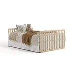 Culla convertibile 5-in-1 con sponda di sicurezza per letto da bambino in omaggio