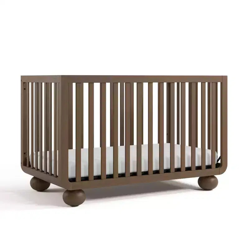 Culla convertibile 5-in-1 con sponda di sicurezza per letto da bambino in omaggio