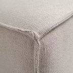 Divano componibile di lusso, seduta pouf