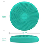 Cuscino Sensoriale Piccolo Wiggle Seat, Menta